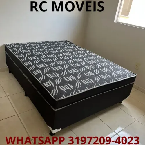 Cama Box Casal OrthoBox com Colchão D33 - Conforto e Durabilidade