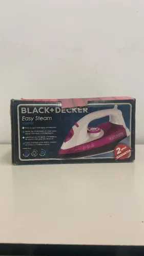 Ferro de passar black+decerto easy steam