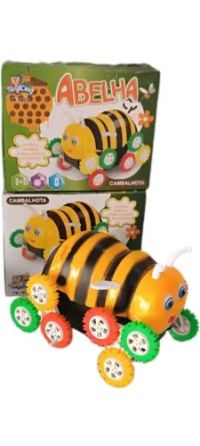 Abelha Brinquedo Infantil 6 Rodas