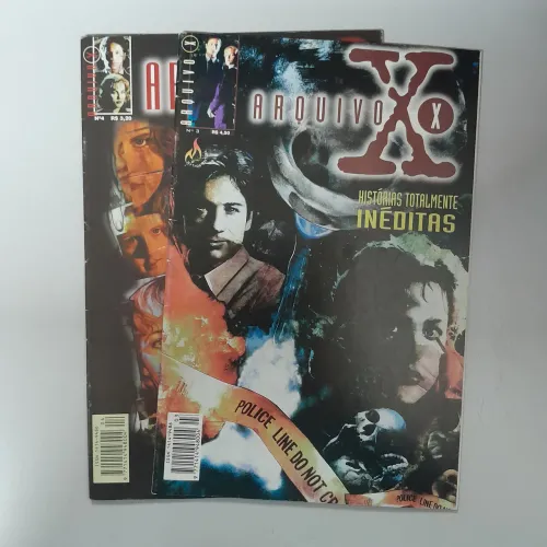 Quadrinhos Arquivo X n. 3 e 4 (1998)