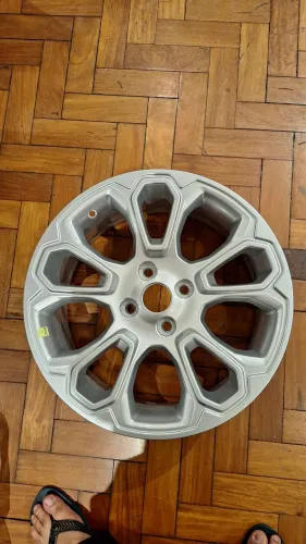 Jogo de 4 Rodas de liga leve 17pol Ecosport , Zero sem uso.  só venda.