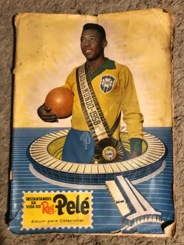 Album instataneo da Vida do Rei Pelé - Copa do Mundo 1958