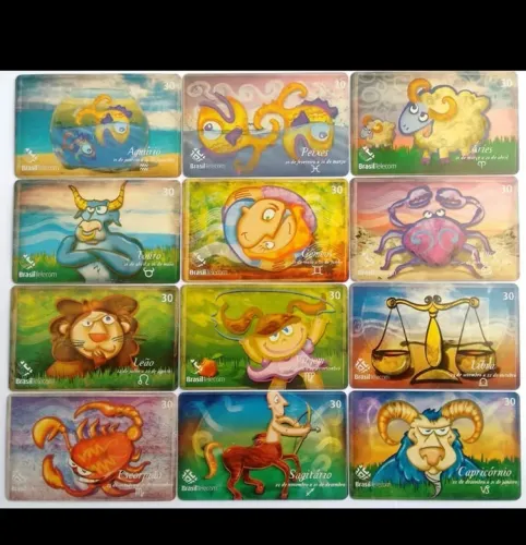 Coleção de Cartões de Signos - Brasil Telecom