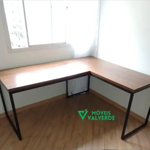 Mesa em L Escritório/Gamer - Design Moderno