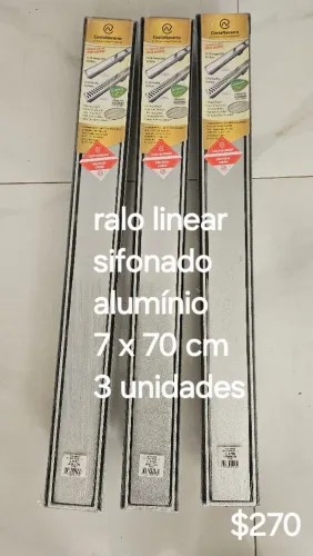 Ralo linear alumínio 