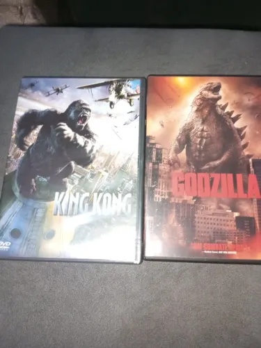 12 DVDs Raros. King Kong. Godzilla. Braddock. Mad Max. O Planeta dos Macacos. A Mosca e ++