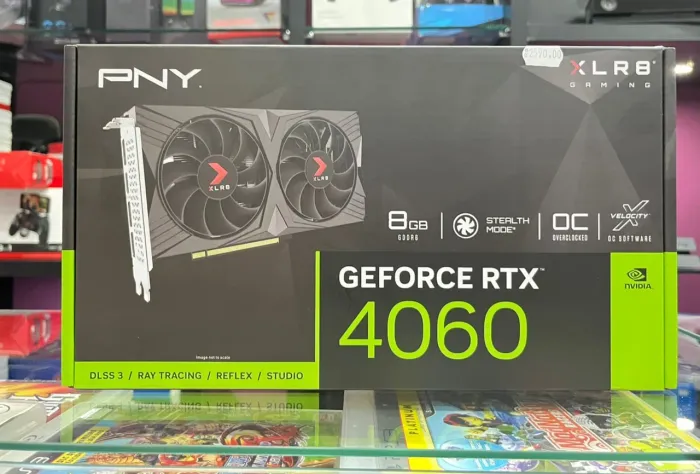 PLACA DE VIDEO GEFORCE RTX 4060 8GB PNY