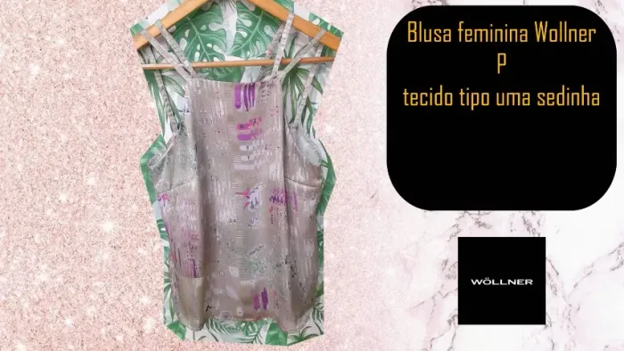 Blusa feminina Wollner P