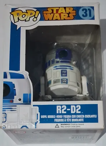 Boneco Funko Pop R2-D2 Star Wars #31