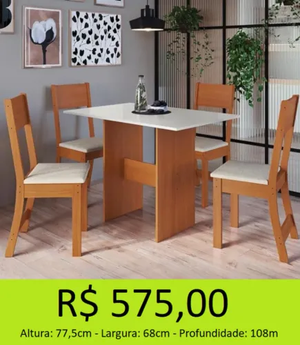Mesa para cozinha