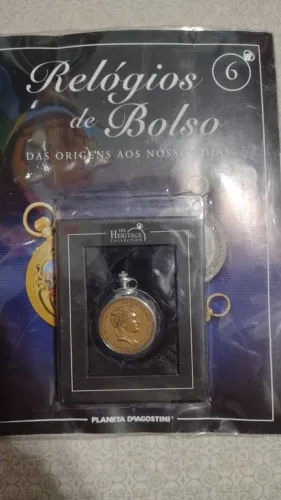 Relógio Napoleão Bonaparte - Coleção Relógios de Bolso - Planeta DeAgostini - Edição 6