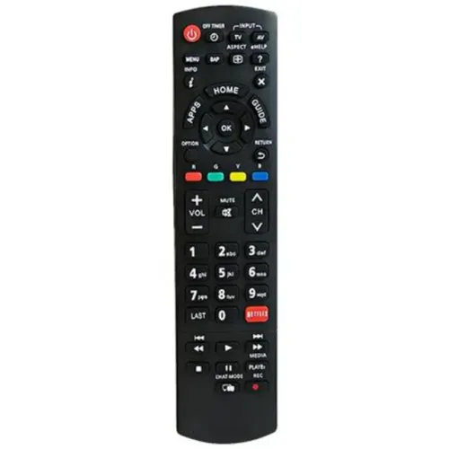 Controle Remoto Para Tv Panasonic Viera Lcd / Led Tnq2b4903 com tecla Netflix