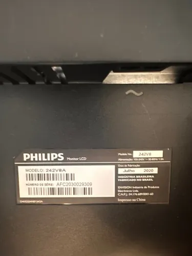Monitor Philips 242V8A - 24 polegadas
