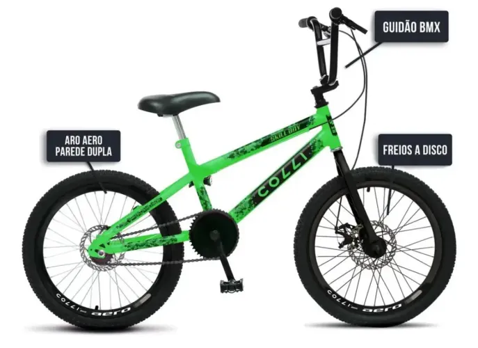 Bicicleta Infantil Colli Skill Boy Aro 20