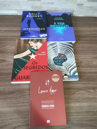 Kit com 5 livros