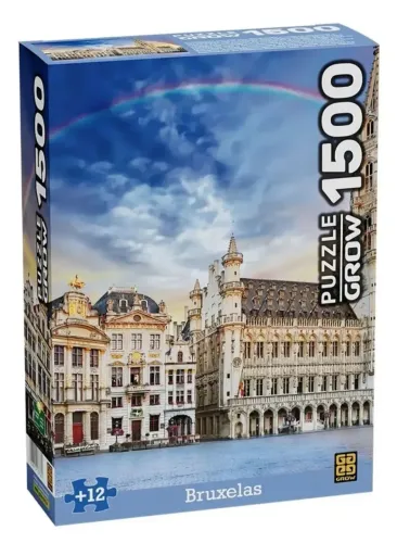 Quebra-cabeça Bruxelas, 1500 peças