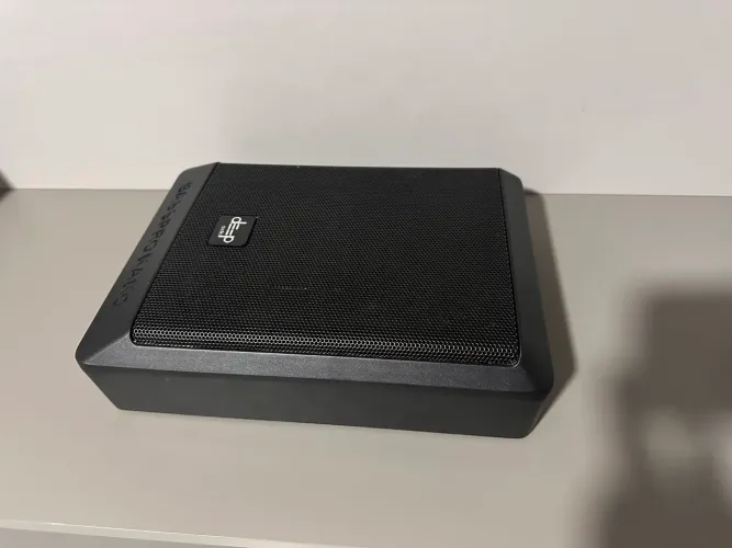 Caixa amplificada slim deep bass pro nano (subwoofer)
