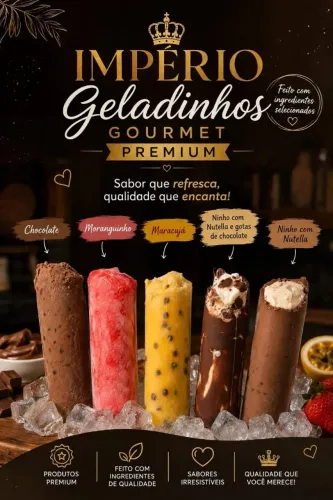 Geladinho gourmet  Premium 