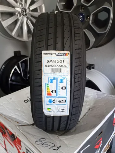 Pneu aro 17 165/40 perfil baixo Gol celta