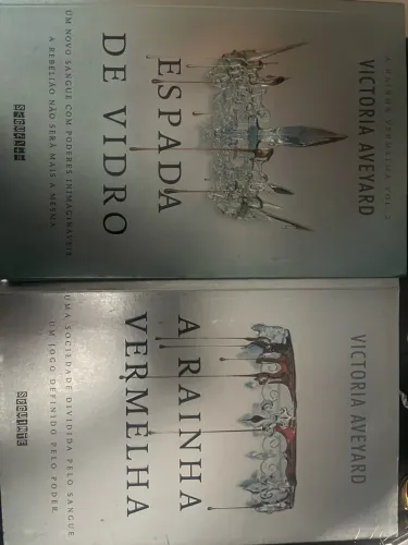 Livros Rainha vermelha