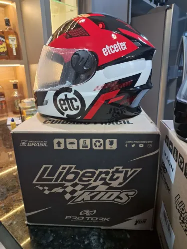 Capacete Moto Liberty Infantil ETC