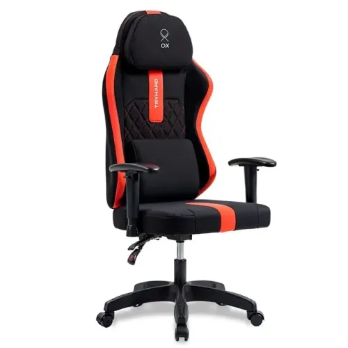 Cadeira Gamer OX Mars, Em Tecido Premium, Braço 2D, Reclinável 135º - WZetta