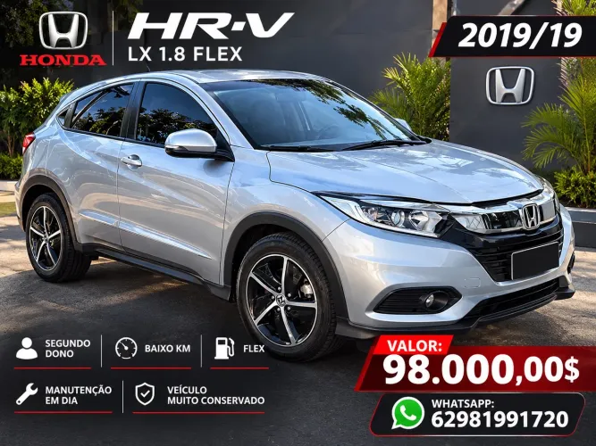 Honda HR-V LX 1.8 Flexone 16V 5P Aut. 2019