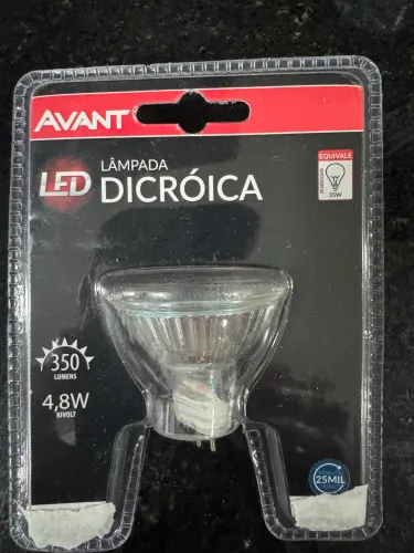 Lâmpada dicróica 4.8 watt - Conjunto de 20
