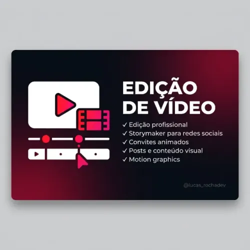 Edição de Vídeo Profissional | Storymaker | Convites Animados | Posts