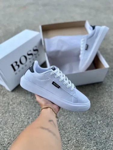 Tênis Boss branco sapatênis 