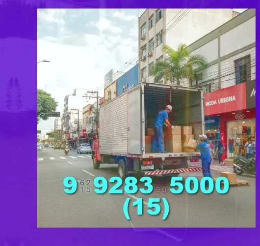 Frete )_( Com Ajudantes ]= Mudança /~