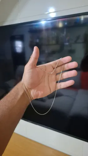 Colar de Prata sem pingente 