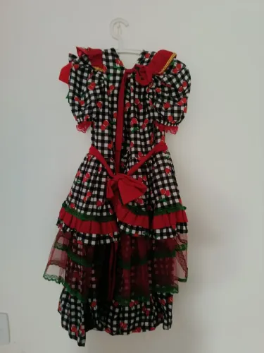 VESTIDO INFANTIL DE SÃO JOÃO 