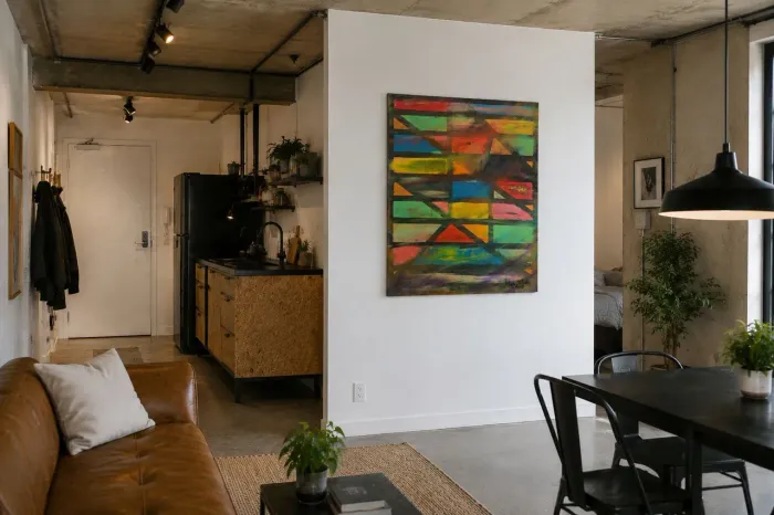 Quadro Abstrato "Plural"