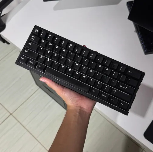 Teclado Magnético Wooting60HE+ Custom (NOVO)