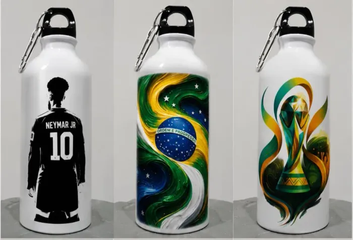 Garrafa Squeeze Personalizada 500ml Impacto Visual Promoção