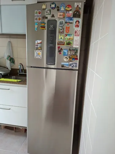 Geladeira Electrolux Frost Free Inverter 410L Efficient com AutoSense Inox Look (IF46S)127