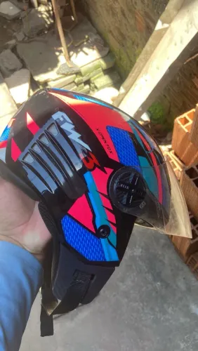 CAPACETE FW3 OpenXForce C/ intercomunicador