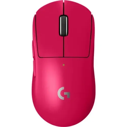 Mouse Gamer Logitech Pro X Superlight 2 Sem Fio vermelho