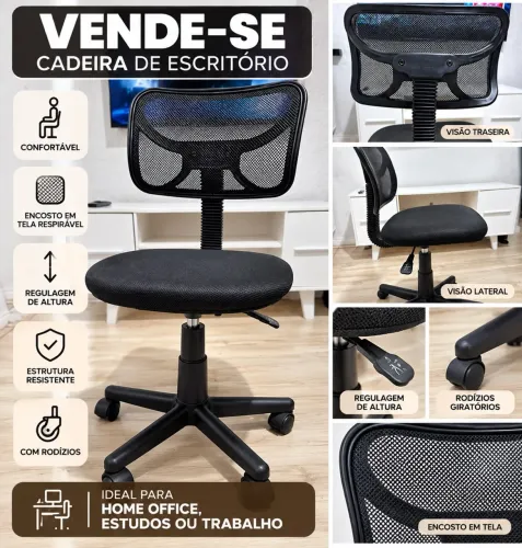 Promoção cadeira de escritório