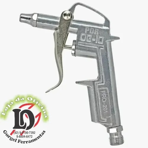 Pistola de Ar para Limpeza bico de ar curto - PDR-PRO201