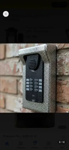 Condomínio comunicação ligação abertura de porta. Entrada com senha