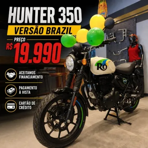 Hunter 350 versão Brazil a pronta entrega