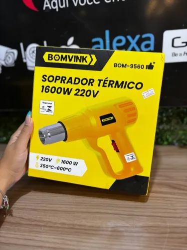 Soprador Térmico 1.600W 220V - BOMVINK BOM-9560