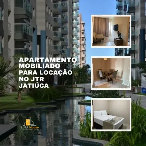 Apartamento mobiliado para locação no JTR ? Jatiúca