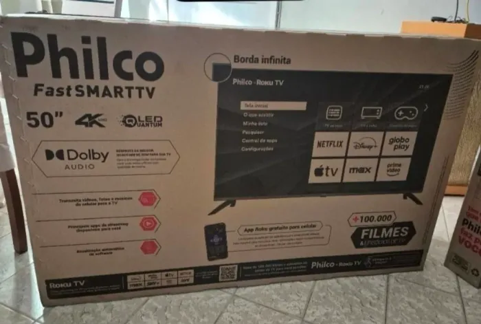 Tv Philco 50 polegadas lacrada 