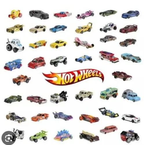 Lote com 30 miniaturas hot wheels e matchbox 1/64 sortidas
