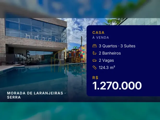 Casa moderna em Morada de Laranjeiras - Oportunidade única no Vila Alto Douro!
