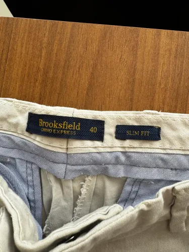 Calça de sarja Brooksfield nr 40