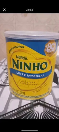 lata vazia leite ninho 380g